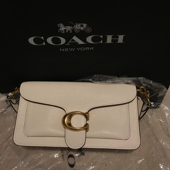 Coach Handbags - Coach white tabby 26 brand new ! Hard to get